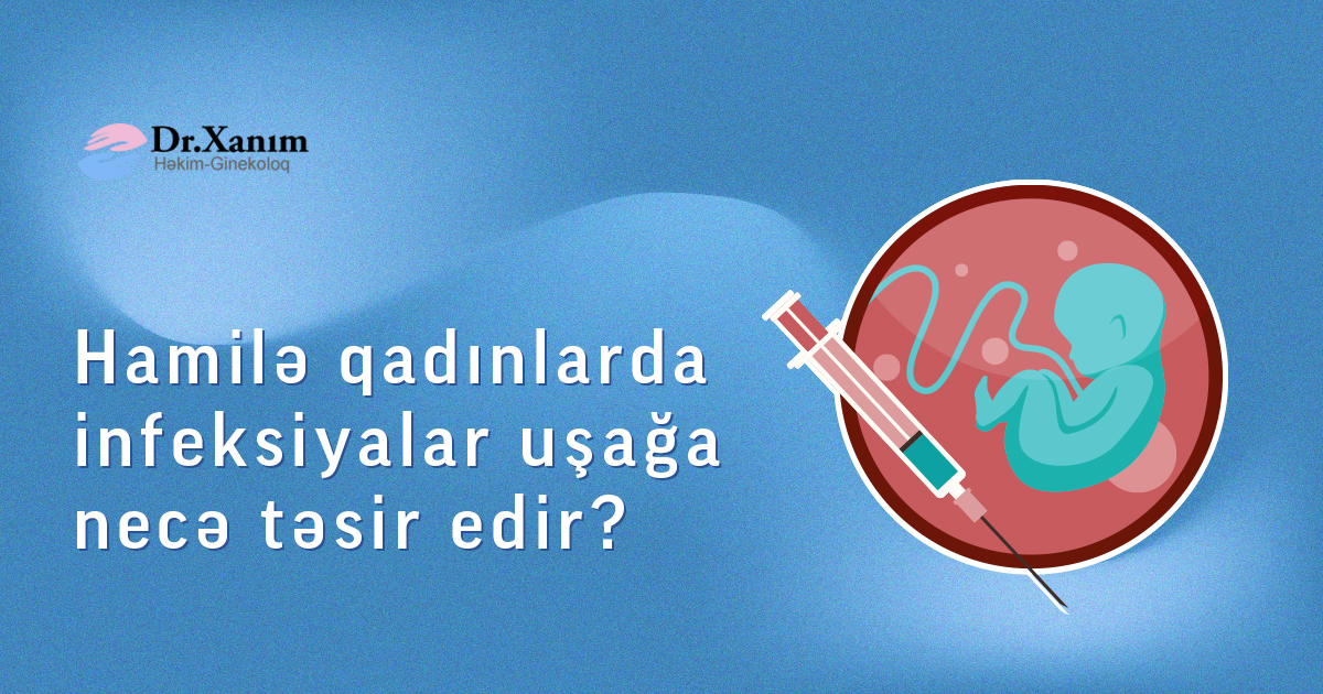 Hamilə qadınlarda infeksiyalar uşağa necə təsir edir - Drxanim.az