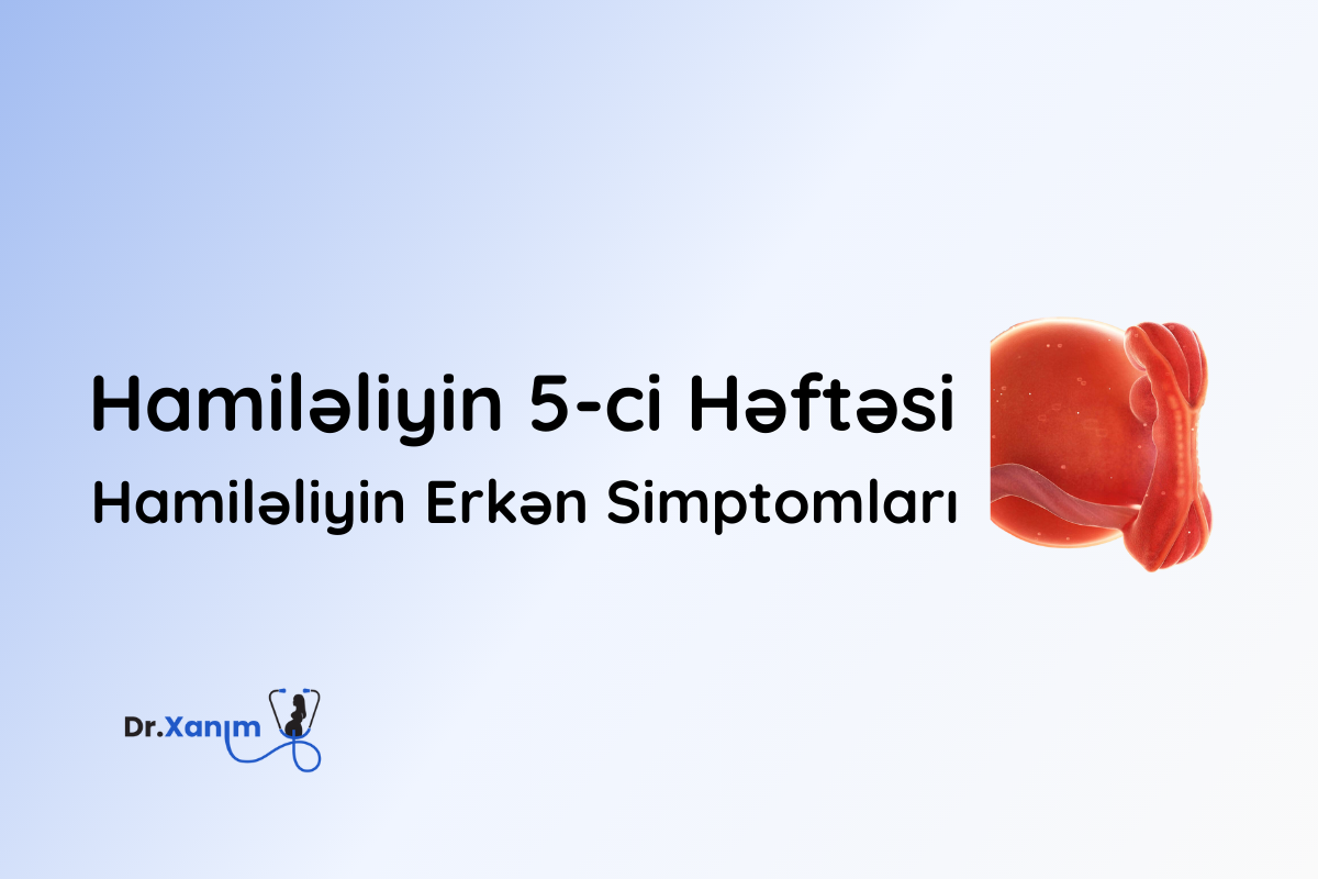 Hamileliyin 5-ci heftesi, erken simptomlar